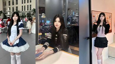 河北肃宁美女 陈曦 不雅视频流出 清纯学妹穿情趣黑丝 撅臀挨操超会呻吟 小穴黝黑 纯反差暗骚婊！